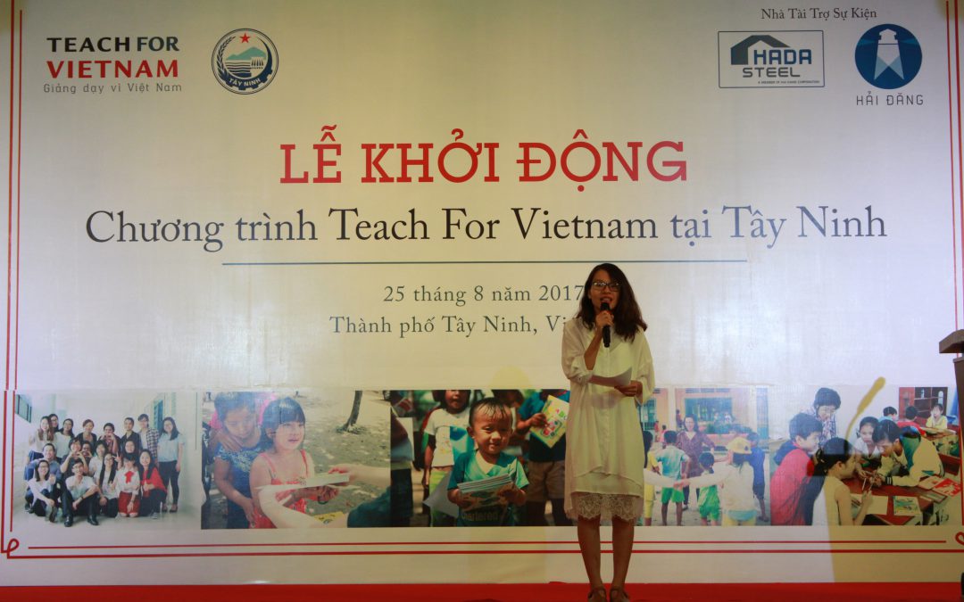 Khởi động Chương trình Teach For Vietnam tại Tây Ninh